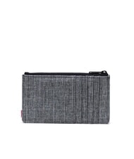 HERSCHEL OSCAR Tarjetero plano con monedero RAVEN CROSSHATCH - Carteras Hombre - 3
