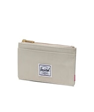 HERSCHEL OSCAR Tarjetero plano con monedero pelícano claro - Carteras Hombre - 2