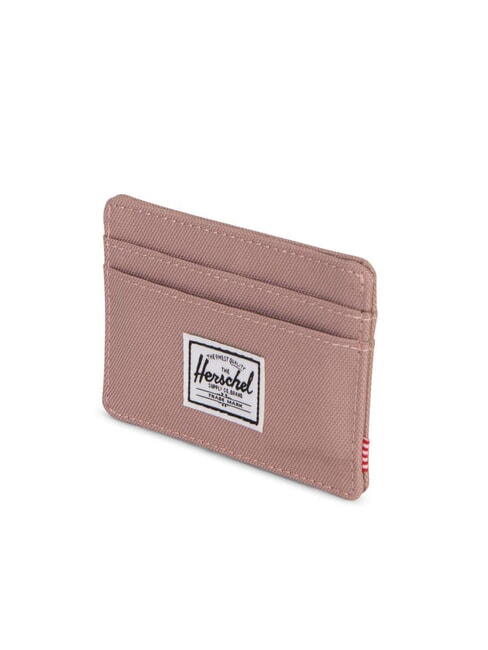CHARLIE RFID Tarjetero plano ASH ROSE - Carteras Hombre