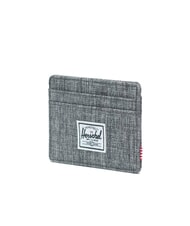 HERSCHEL CHARLIE RFID Tarjetero plano RAVEN CROSSHATCH - Carteras Hombre - 2