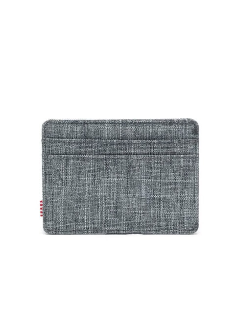 CHARLIE RFID Tarjetero plano RAVEN CROSSHATCH - Carteras Hombre