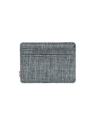 HERSCHEL CHARLIE RFID Tarjetero plano RAVEN CROSSHATCH - Carteras Hombre - 3