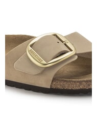 BIRKENSTOCK MADRID BIG BUCKLE Zapatilla de piel nobuck castillo de arena - Zapatos Mujer - 5