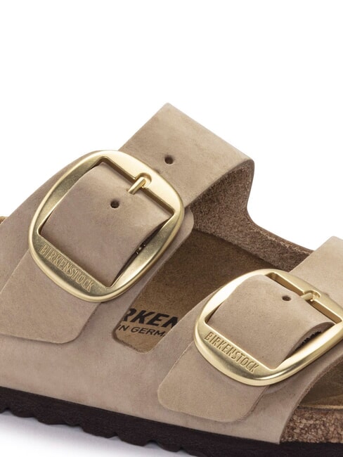 ARIZONA BIG BUCKLE Sandalia zapatilla con hebillas castillo de arena - Zapatos Mujer