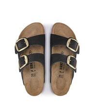 BIRKENSTOCK ARIZONA BIG BUCKLE Sandalia tipo zapatilla de piel nobuck negro - Zapatos Mujer - 4