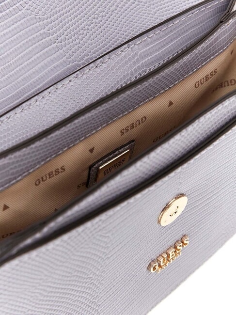 ORLINA Bolso de mano pequeño con bandolera gris lavanda - Bolsos Mujer