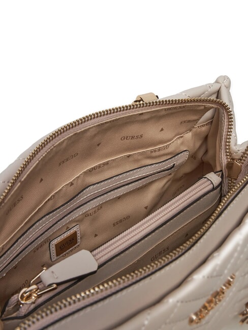 ANNING Bolso acolchado con asas de cadena STONE - Bolsos Mujer