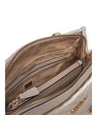GUESS ANNING Bolso acolchado con asas de cadena STONE - Bolsos Mujer - 4