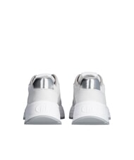 LIUJO EVA 03 Deportivas de ante y malla brillante blanquecino/blanco - Zapatos Mujer - 6