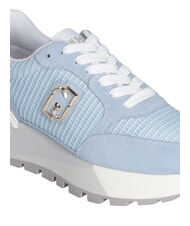 LIUJO AMAZING 25 Zapatillas de ante y malla. puerto/oro claro - Zapatos Mujer - 4