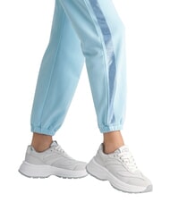 LIUJO EVA 03 Deportivas de ante y malla brillante blanquecino/blanco - Zapatos Mujer - 7