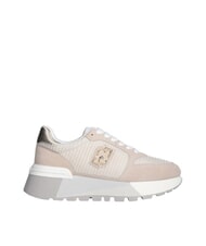 LIUJO AMAZING 25 Zapatillas de ante y malla. arena/oro claro - Zapatos Mujer - 2
