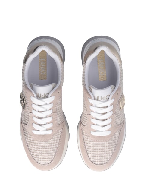 AMAZING 25 Zapatillas de ante y malla. arena/oro claro - Zapatos Mujer