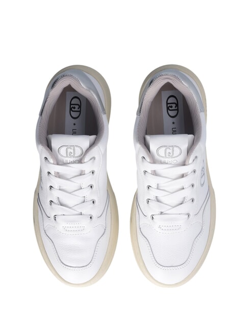 ME 03 Zapatillas de piel blanquecino - Zapatos Mujer