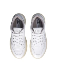 LIUJO ME 03 Zapatillas de piel blanquecino - Zapatos Mujer - 3