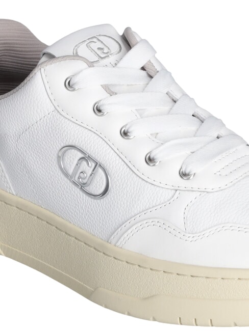ME 03 Zapatillas de piel blanquecino - Zapatos Mujer