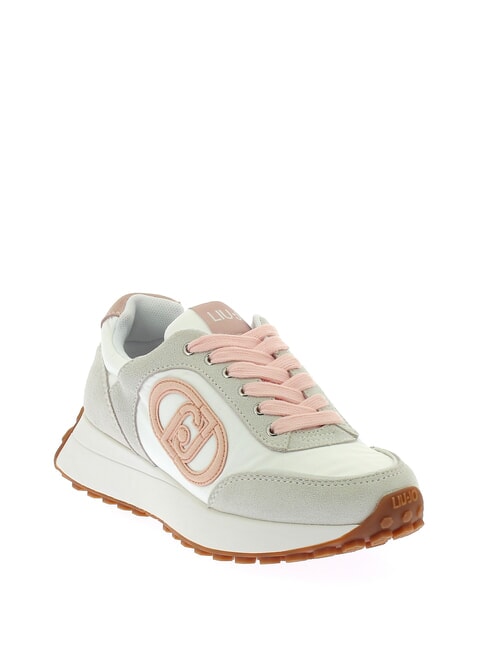 LOLO 17 Zapatillas blanco roto/rosa - Zapatos Mujer