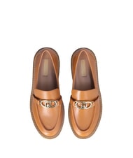 LIUJO CORA 01  Mocasines de piel brandy - Zapatos Mujer - 4