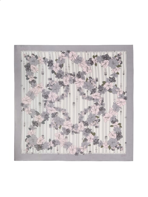 FLOWER METALLERIA Bufanda con estampado NEGRO - Bufandas