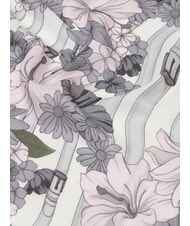 LIUJO FLOWER METALLERIA Bufanda con estampado NEGRO - Bufandas - 3