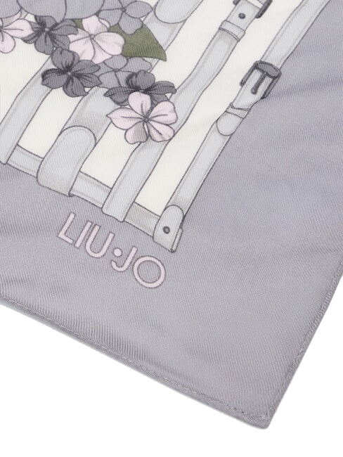 FLOWER METALLERIA Bufanda con estampado NEGRO - Bufandas