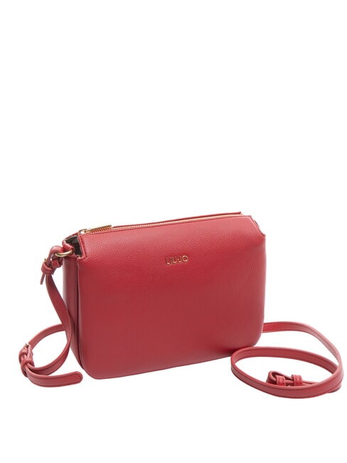 CALIWEN Bolso bandolera mediano rojo pompeyano - Bolsos Mujer