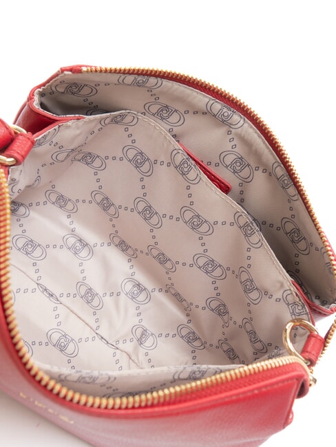 CALIWEN Bolso bandolera mediano rojo pompeyano - Bolsos Mujer