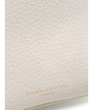 GIANNI CHIARINI FRIDA Bolso bandolera de piel con doble cremallera arena - Bolsos Mujer - 3