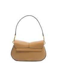 GIANNI CHIARINI HELENA ROUND Bolso de piel con doble bandolera. naturaleza - Bolsos Mujer - 3