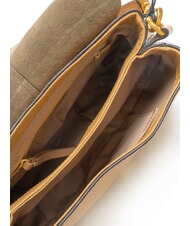 GIANNI CHIARINI HELENA ROUND Bolso de piel con doble bandolera. naturaleza - Bolsos Mujer - 5