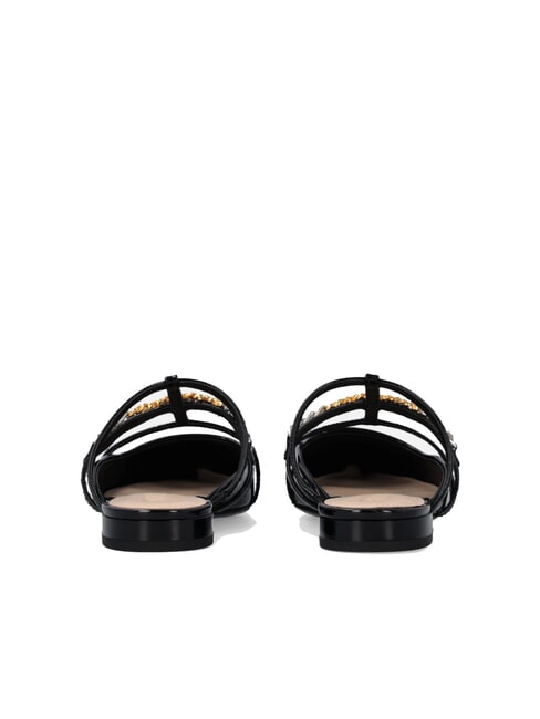 GIANIRA Bailarinas mule de charol limusina negra - Zapatos Mujer