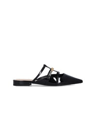 PINKO GIANIRA Bailarinas mule de charol limusina negra - Zapatos Mujer - 4