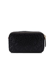 PINKO EMBOSSED LOGO Bolso de hombro para cámara negro-oro antiguo - Bolsos Mujer - 3