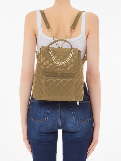 HUMITA Mochila de mujer camello - Bolsos Mujer