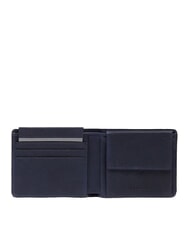 PIQUADRO CRONUS  Cartera de cuero azul - Carteras Hombre - 2