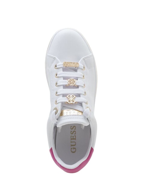 STASEY Zapatillas Blanco / Fucsia - Zapatos Mujer