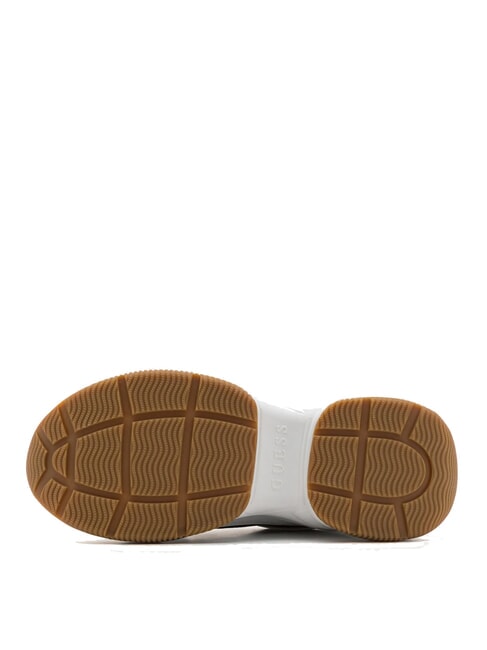 HAPYY  Zapatillas altas Blanco / marr&oacute;n - Zapatos Mujer