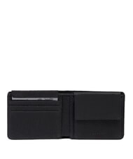 PIQUADRO CRONUS  Cartera de cuero negro - Carteras Hombre - 2