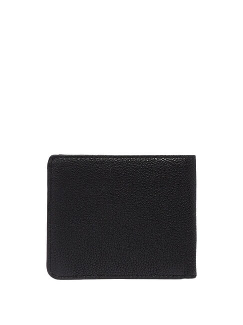 CRONUS  Cartera de cuero negro - Carteras Hombre