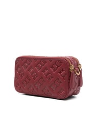 PINKO EMBOSSED LOGO Bolso de hombro para cámara burdeos merlot-oro antiguo - Bolsos Mujer - 3