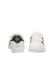 ARMANI EXCHANGE A|X STRIPES Zapatillas blanco roto+negro - Zapatos Hombre - 6