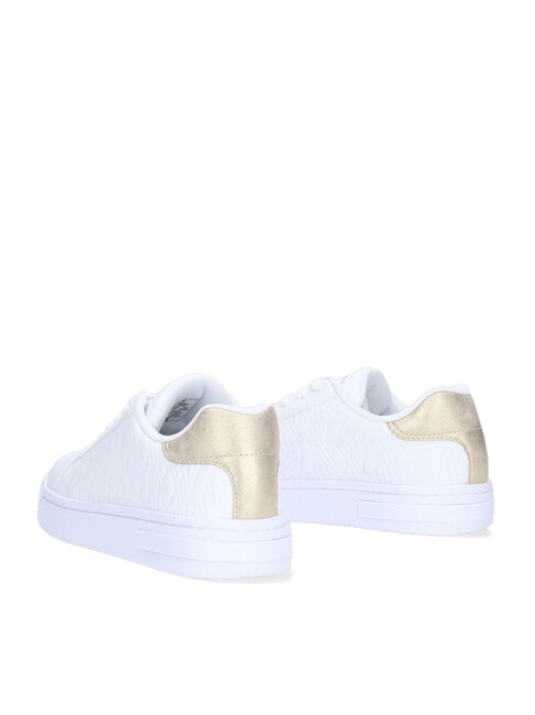 AX LOGO EMBOSSED Zapatillas op.blanco+oro p&aacute;lido - Zapatos Mujer