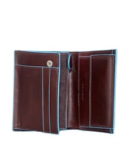 PIQUADRO BLUE SQUARE Cartera vertical de piel - Carteras Hombre