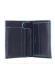 PIQUADRO BLUE SQUARE Cartera vertical de piel - Carteras Hombre