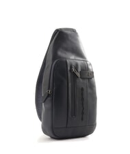 PIQUADRO URBAN Bolso de piel de un solo hombro azul - Mochilas para portátil - 2