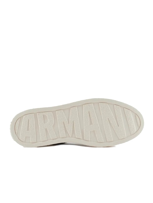 AX LOGO Zapatillas con plataforma negro+oro p&aacute;lido - Zapatos Mujer