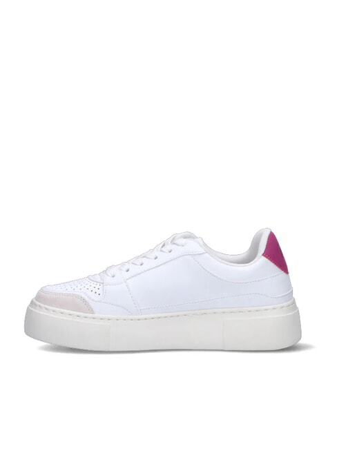 AX LOGO Zapatillas con plataforma op.blanco+rosa - Zapatos Mujer