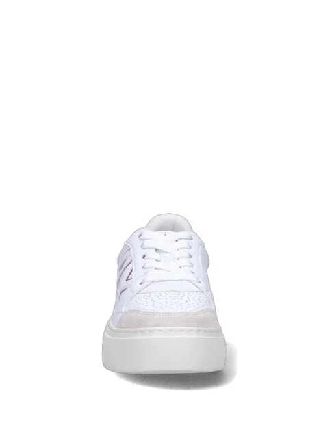 AX LOGO Zapatillas con plataforma op.blanco+rosa - Zapatos Mujer