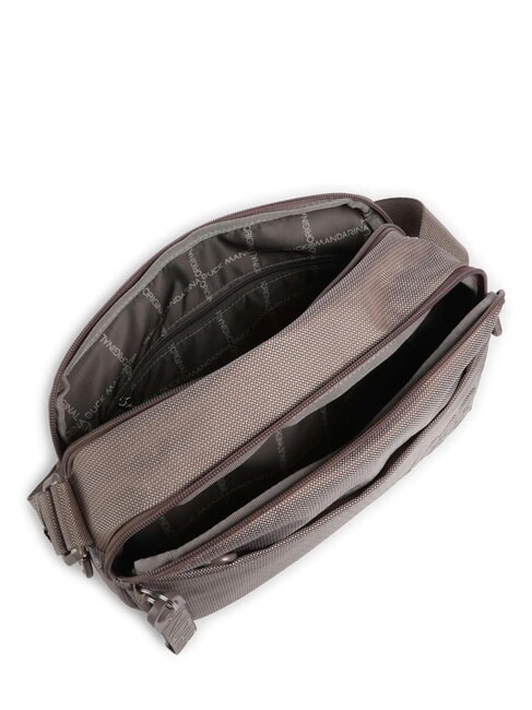 MD20  Bolso de hombro suave gris pardo - Bolsos Mujer