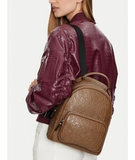 ARMANI EXCHANGE LOGO ALL OVER Mochila con bolsillo pisco oscuro - Bolsos Mujer - 6